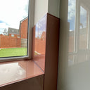 Deep Rose - Metallic Splashback - Bespoke - CreoGlass®