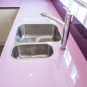 Pure Pink 10mm Glossy Glass Worktop - CreoGlass®