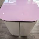 Pure Pink 10mm Glossy Glass Worktop - CreoGlass®