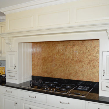 Burnished Copper - Italian Splashback - Bespoke - CreoGlass®