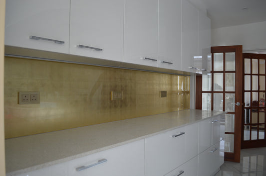 Champagne Gold - Italian Splashback - Bespoke