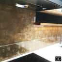 Golden Veil - Italian Splashback - Bespoke - CreoGlass®
