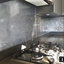 Silver Veil - Italian Splashback - Bespoke - CreoGlass®