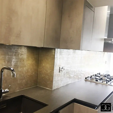Champagne Beige - Italian Splashback - Bespoke - CreoGlass®