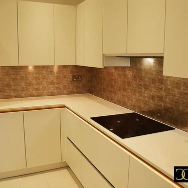 Burnt Umber - Italian Splashback - Bespoke - CreoGlass®