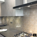 Champagne Beige - Italian Splashback - Bespoke - CreoGlass®