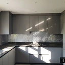 Silver Veil - Italian Splashback - Bespoke - CreoGlass®