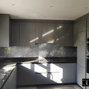 Silver Veil - Italian Splashback - Bespoke - CreoGlass®