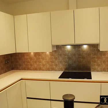 Burnt Umber - Italian Splashback - Bespoke - CreoGlass®