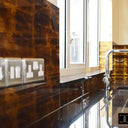 Amber Marble - Italian Splashback - Bespoke - CreoGlass®