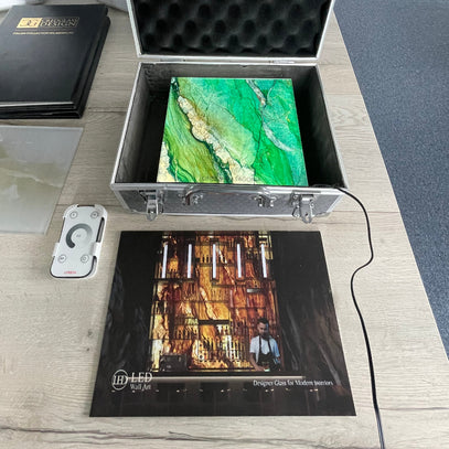 LED Sample Suitcase