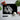 Lion Head Black and White Glass Chopping Board and Worktop - CreoGlass®