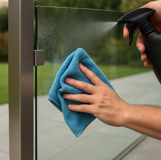Glass railing maintenance and cleaning guide