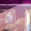 Pure Pink 10mm Glossy Glass Worktop - CreoGlass®
