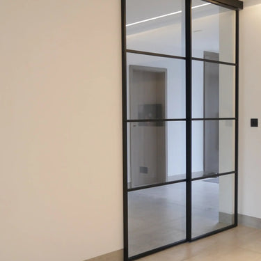Edge Line – Double Sliding Glass Doors – PMF - CreoGlass®