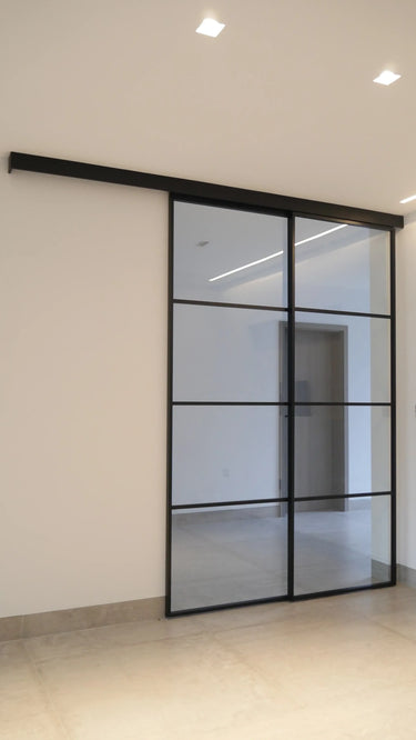 Edge Line – Double Sliding Glass Doors – PMF - CreoGlass®