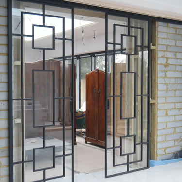 Geo Line – Double Sliding Glass Doors – PMF - CreoGlass®