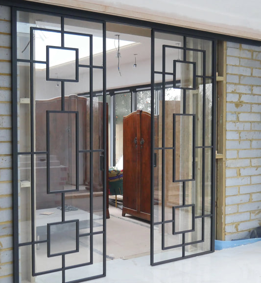 Geo Line – Double Sliding Glass Doors – PMF
