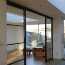 Vista Grid – Double Sliding Glass Door with Two Side Panels – PMF - CreoGlass®