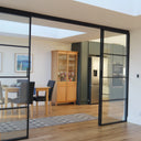 Vista Grid – Double Sliding Glass Door with Two Side Panels – PMF - CreoGlass®