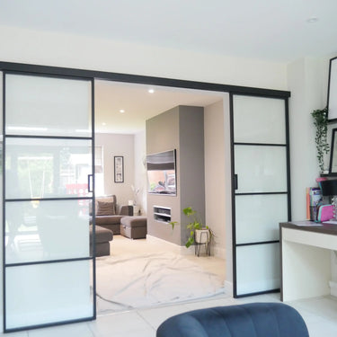 Loft Line – Double Sliding Glass Doors – PMF - CreoGlass®