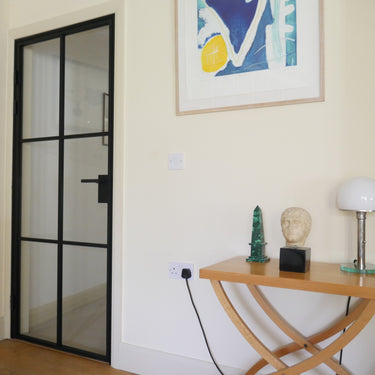 Prism Edge – Single Hinged Door with Latch and Frame – PMF