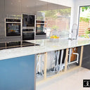 Ice Cracked 10mm Glass Worktop - CreoGlass®