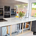 Ice Cracked 10mm Glass Worktop - CreoGlass®