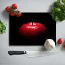 Red Apple Glass Chopping Board and Placemat - CreoGlass®