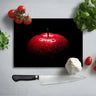 Red Apple Glass Chopping Board and Placemat - CreoGlass®