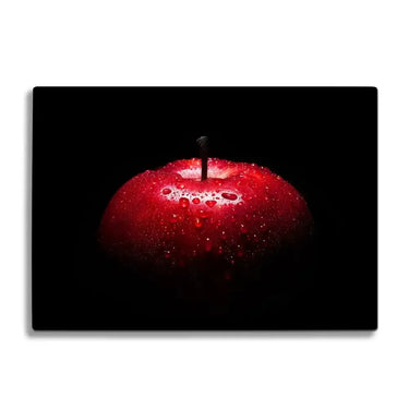 Red Apple Glass Chopping Board and Placemat - CreoGlass®