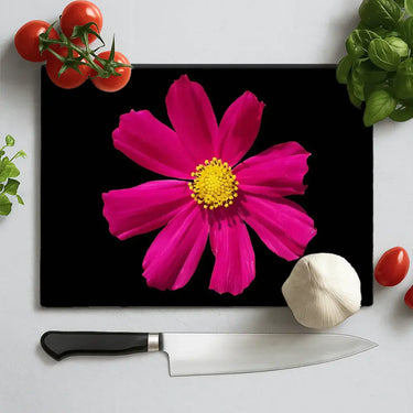 Red Daisy Glass Splashback DIY - Mix and Match - CreoGlass®