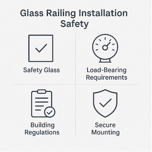 Glass railing safety and compliance certification