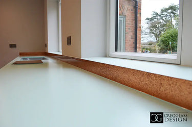 Standard 10mm Scratch Resistant Glass Worktop - CreoGlass®