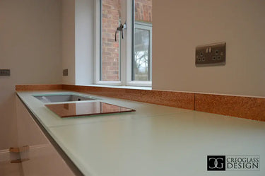 Standard 10mm Scratch Resistant Glass Worktop - CreoGlass®