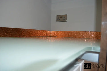 Standard 10mm Scratch Resistant Glass Worktop - CreoGlass®
