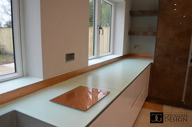 Standard 10mm Scratch Resistant Glass Worktop - CreoGlass®