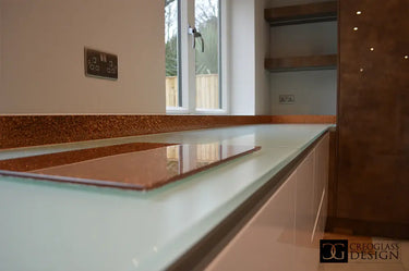Standard 10mm Scratch Resistant Glass Worktop - CreoGlass®