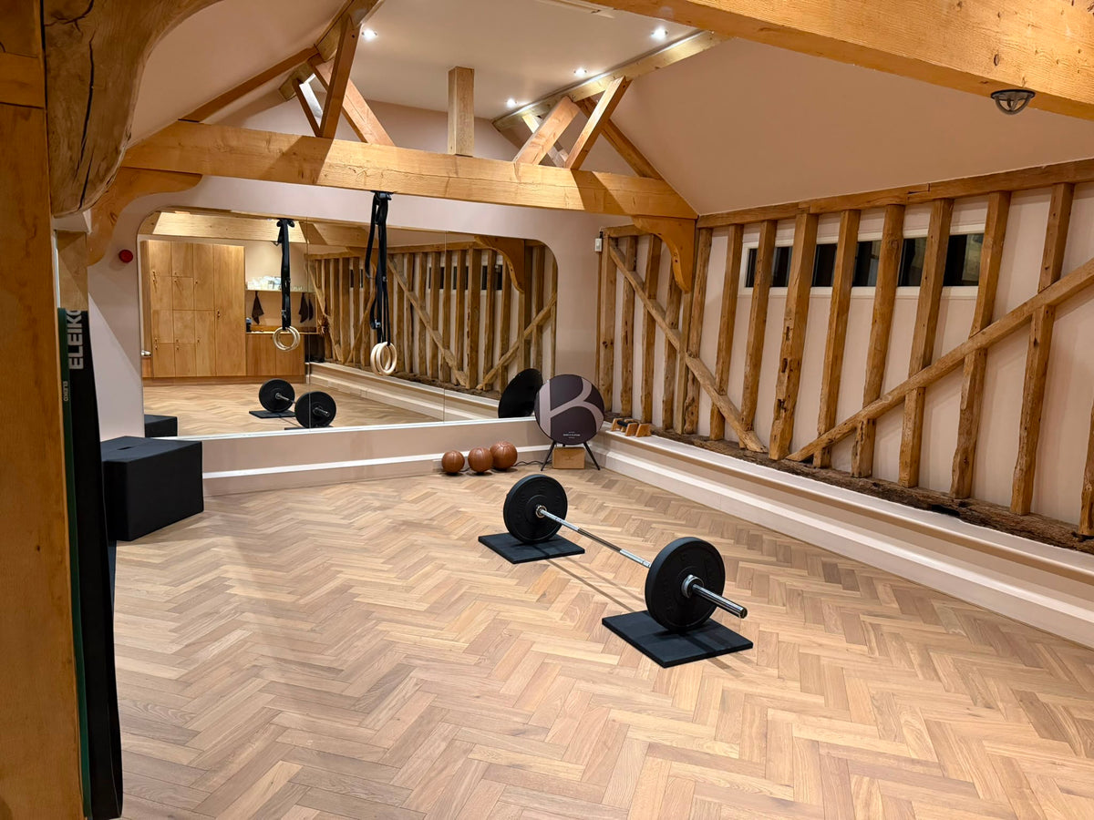 Bespoke Gym Mirrors for The Byre by CreoGlass
