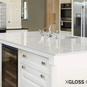 White XGloss Glacier 10mm Dekton Worktop - CreoGlass®