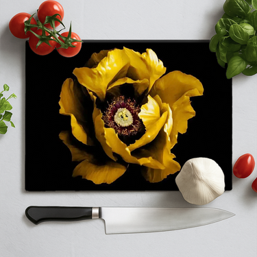 Yellow Peony Splashback DIY - Mix and Match