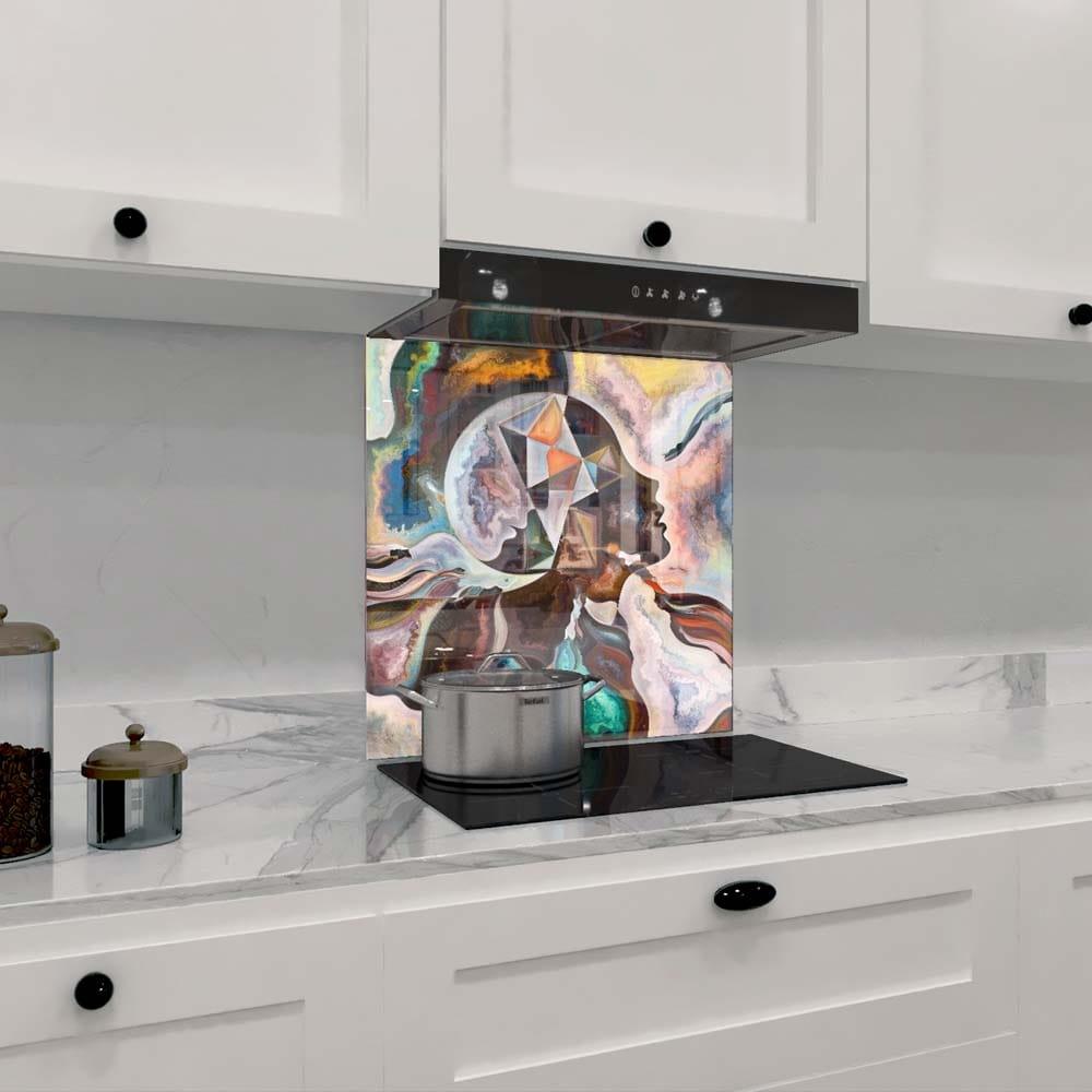 Absorbing Printed Glass Splashback - DIY - CreoGlass®