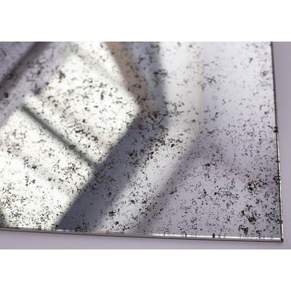 Antique Toughened Mirror - Silver - Sample - 6 - CreoGlass®