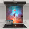 Astronaunt Printed Glass Splashback - DIY - CreoGlass®