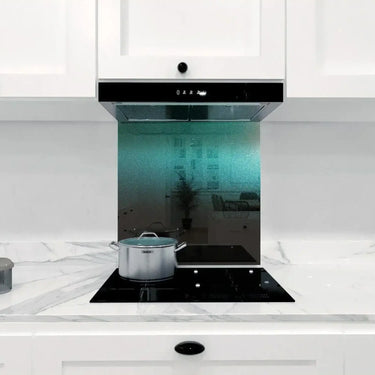 Black to Teal - Gradient - Splashback - DIY - CreoGlass®