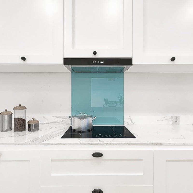 Blue Diamond Colour Glass Splashback - DIY - CreoGlass®