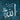 Blue Islamic Calligraphy Printed Glass Splashback - DIY - CreoGlass®
