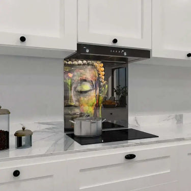 Buddha Spiritual Printed Glass Splashback - DIY - CreoGlass®