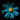 Cerulean Daisy Printed Glass Splashback - DIY - CreoGlass®