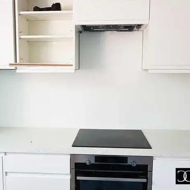 All White Matt Finish Sample - CreoGlass®
